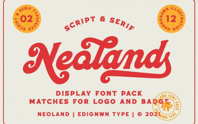 Neoland Script Font