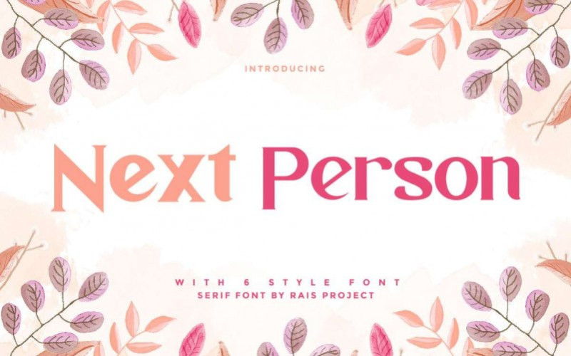 Next Person Serif Font