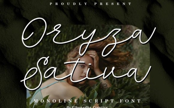 Oryza Sativa Handwritten Font