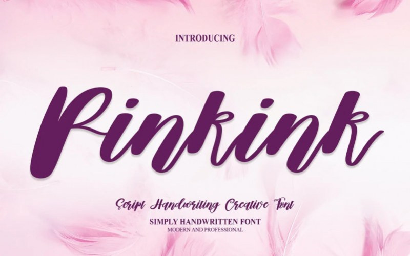 Pinkink Script Font