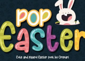 Pop Easter Display Font