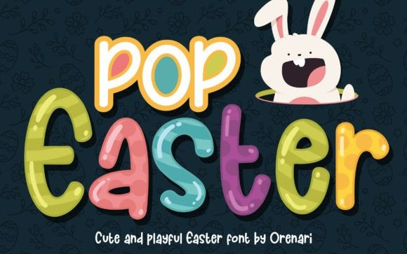 Pop Easter Display Font