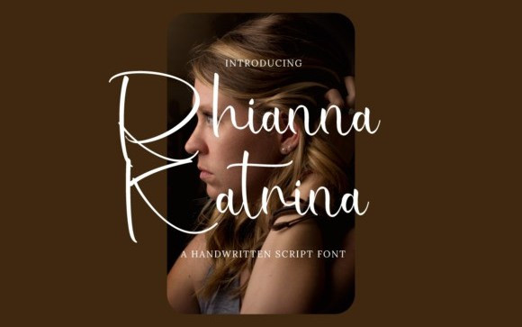 Rhianna Katrina Handwritten Font