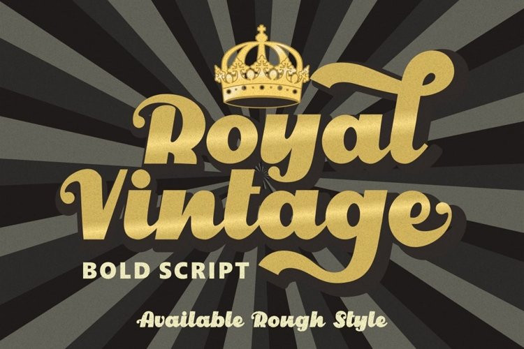 Royal Vintage Script Font