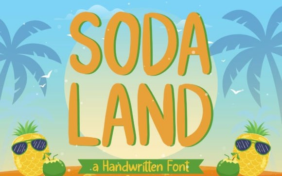 Soda Land Display Font