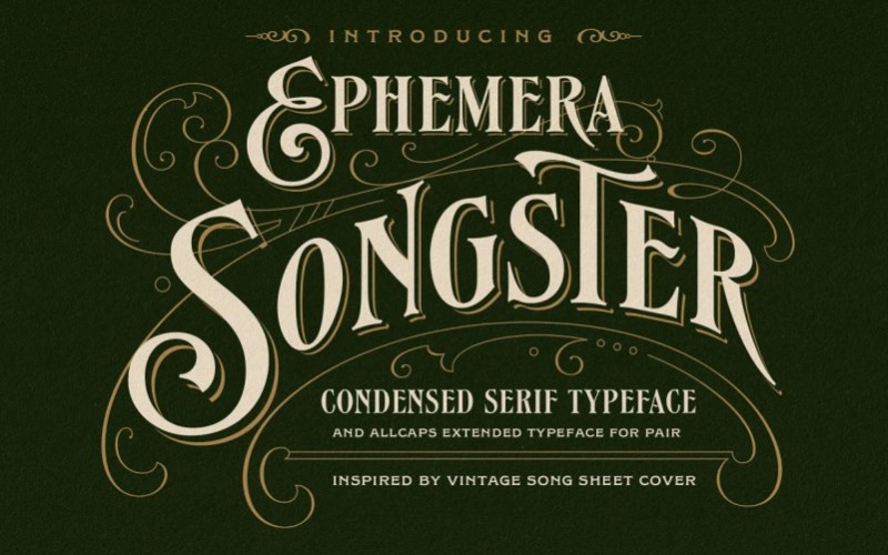 Songster Display Font