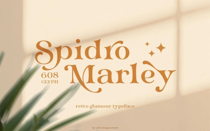 Spidro Marley Serif Font