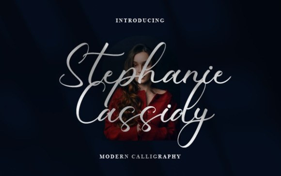 Stephanie Cassidy Handwritten Font