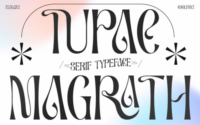 TUPAC MAGRATH Serif Font