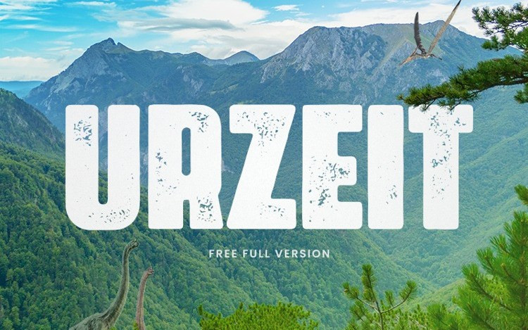 Urzeit Display Font