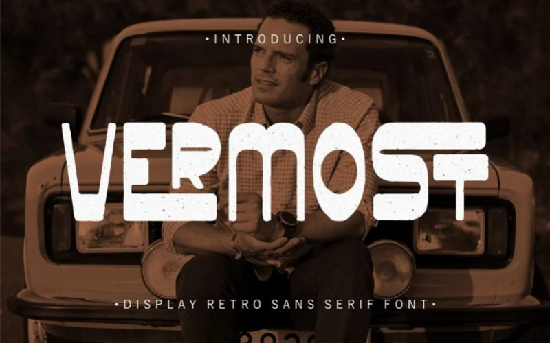 VERMOST Display Font