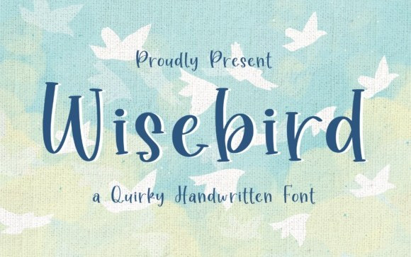 Wisebird Display Font