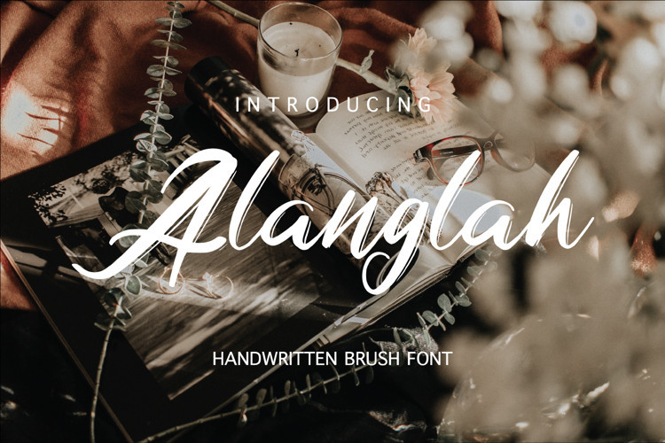 Alanglah Brush Font