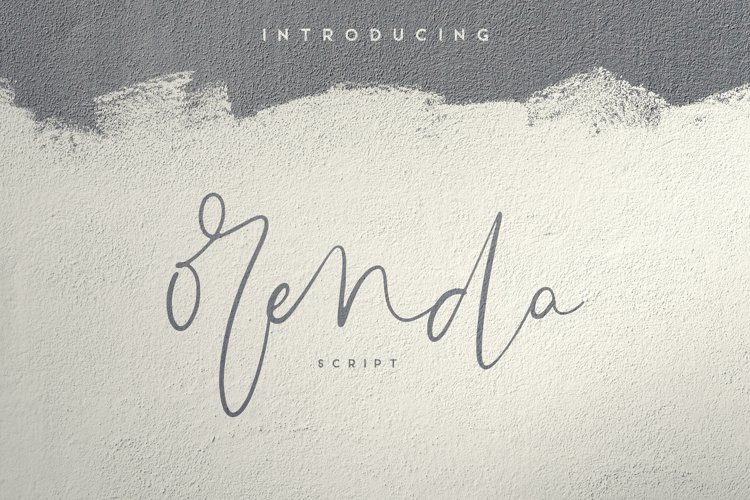 Orenda Handwritten Font