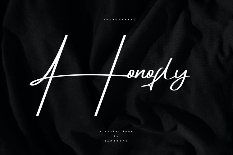 Honofly Handwritten Font