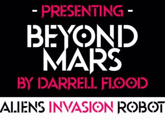 Beyond Mars Display Font
