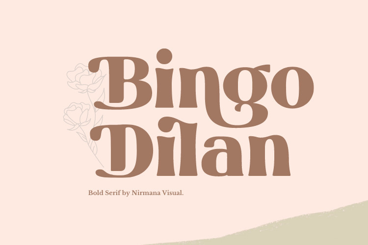 Bingo Dilan Serif Font