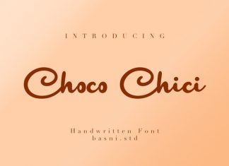 Choco Chici Handwritten Font