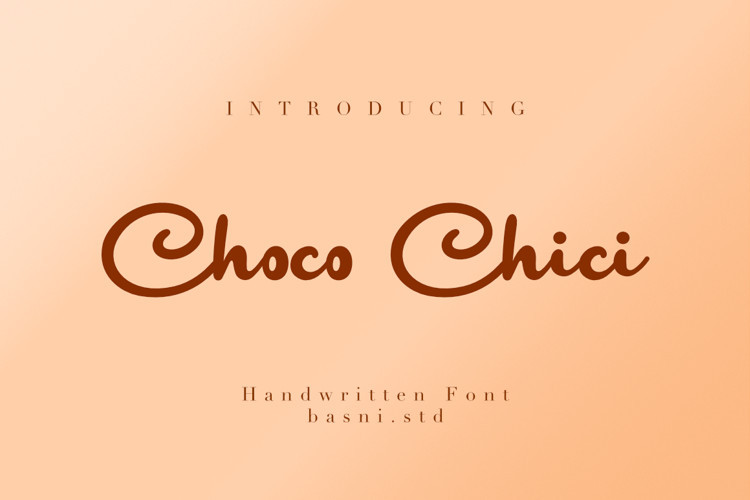 Choco Chici Handwritten Font