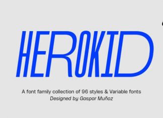 Herokid Sans Serif Font