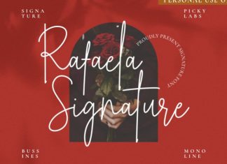 Rafaela Signature Script Font