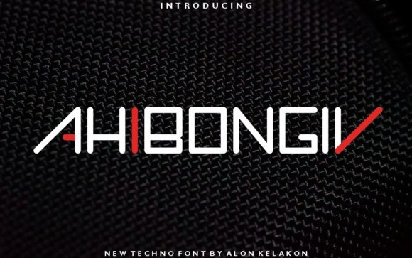 Ahibongiv Display Font