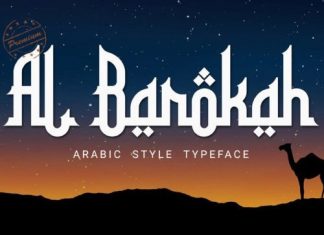 Al Barokah Display Font
