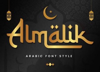 Almalik Display Font