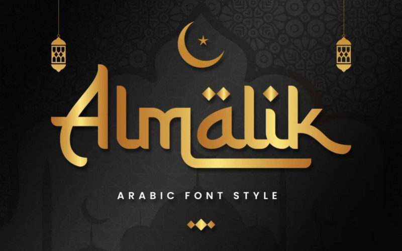 Almalik Display Font