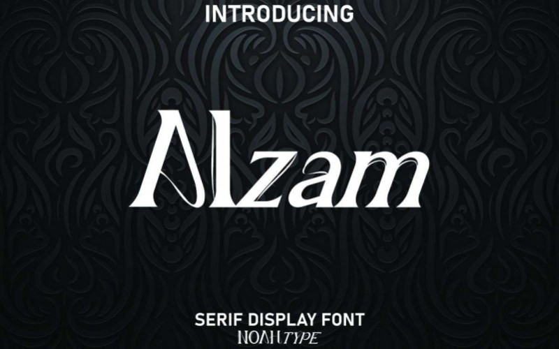 Alzam Serif Font