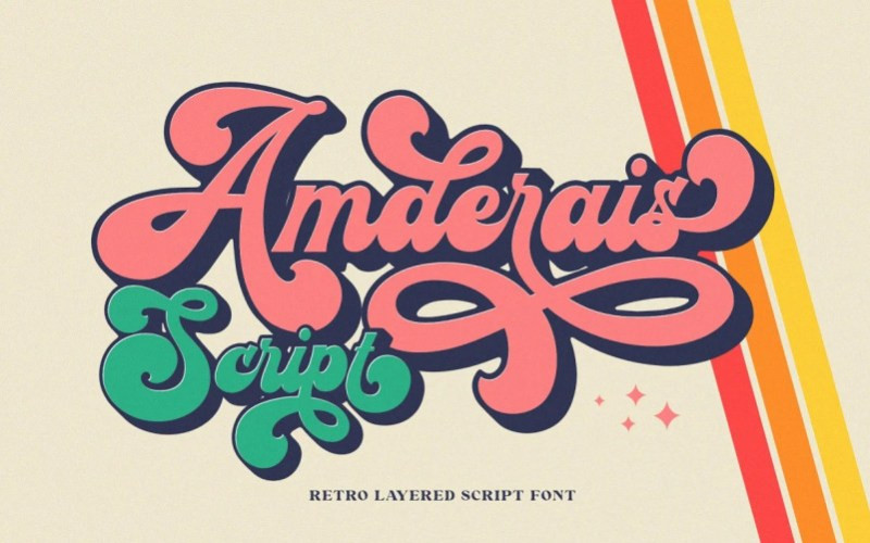 Amderais Script Font