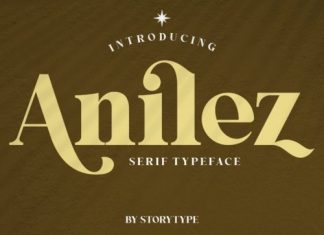Anilez Serif Font