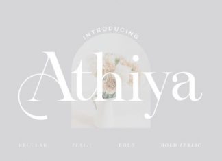 Athiya Sans Serif Font