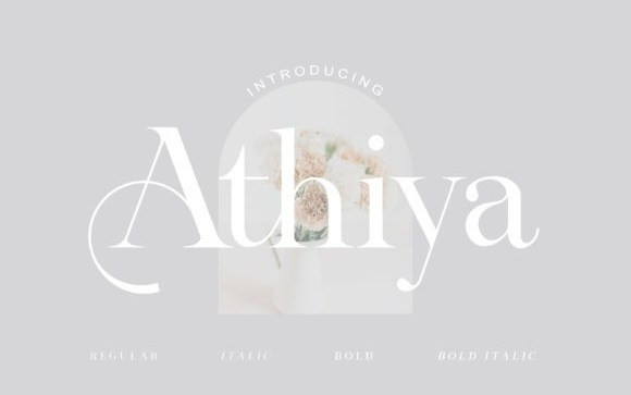 Athiya Sans Serif Font