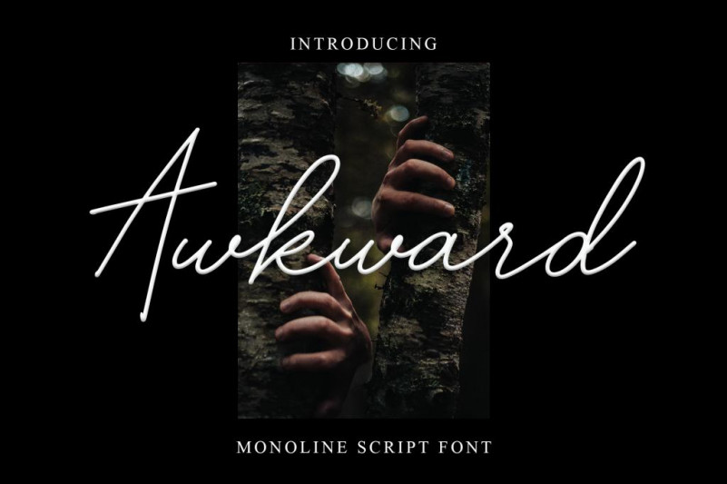 Awkward Handwritten Font