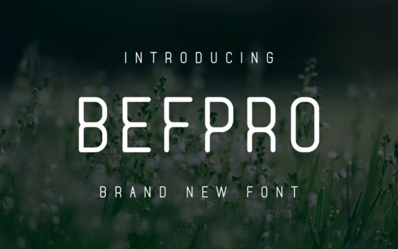 Befpro Sans Serif Font