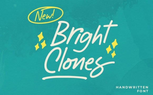 Bright Clones Script Font