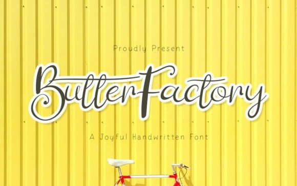 Butter Factory Font