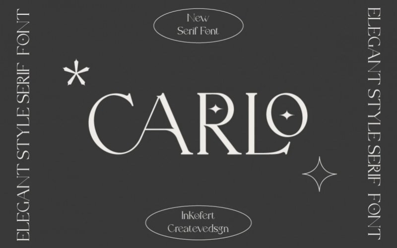 Carlo Serif Font