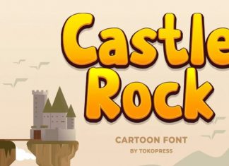 Castle Rock Display Font