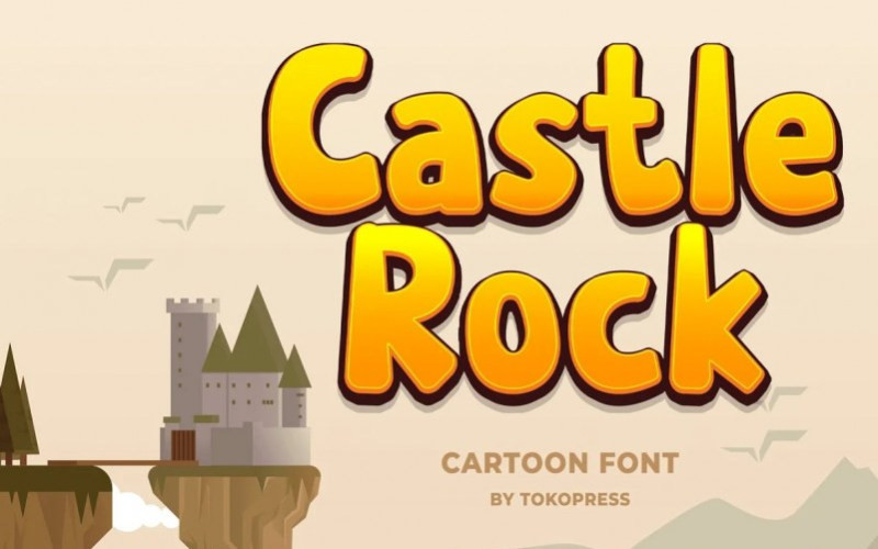 Castle Rock Display Font