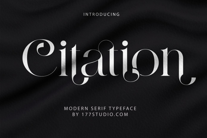 Citation Serif Font
