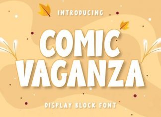 Comic Vaganza Display Font