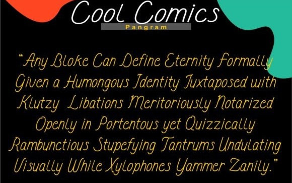 Cool Comics Display Font