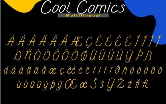 Cool Comics Display Font