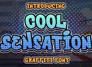Cool Sensation Display Font