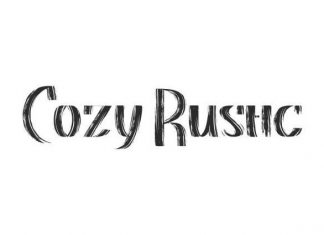 Cozy Rustic Display Font
