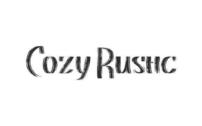 Cozy Rustic Display Font