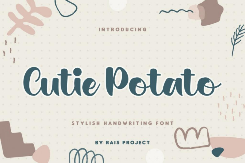 Cutie Potato Script Font