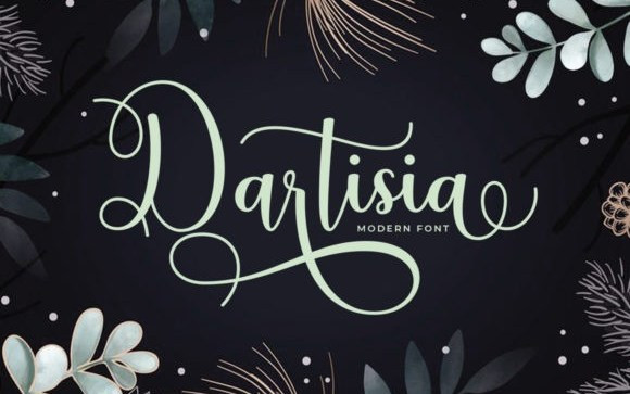 Dartisia Calligraphy Font
